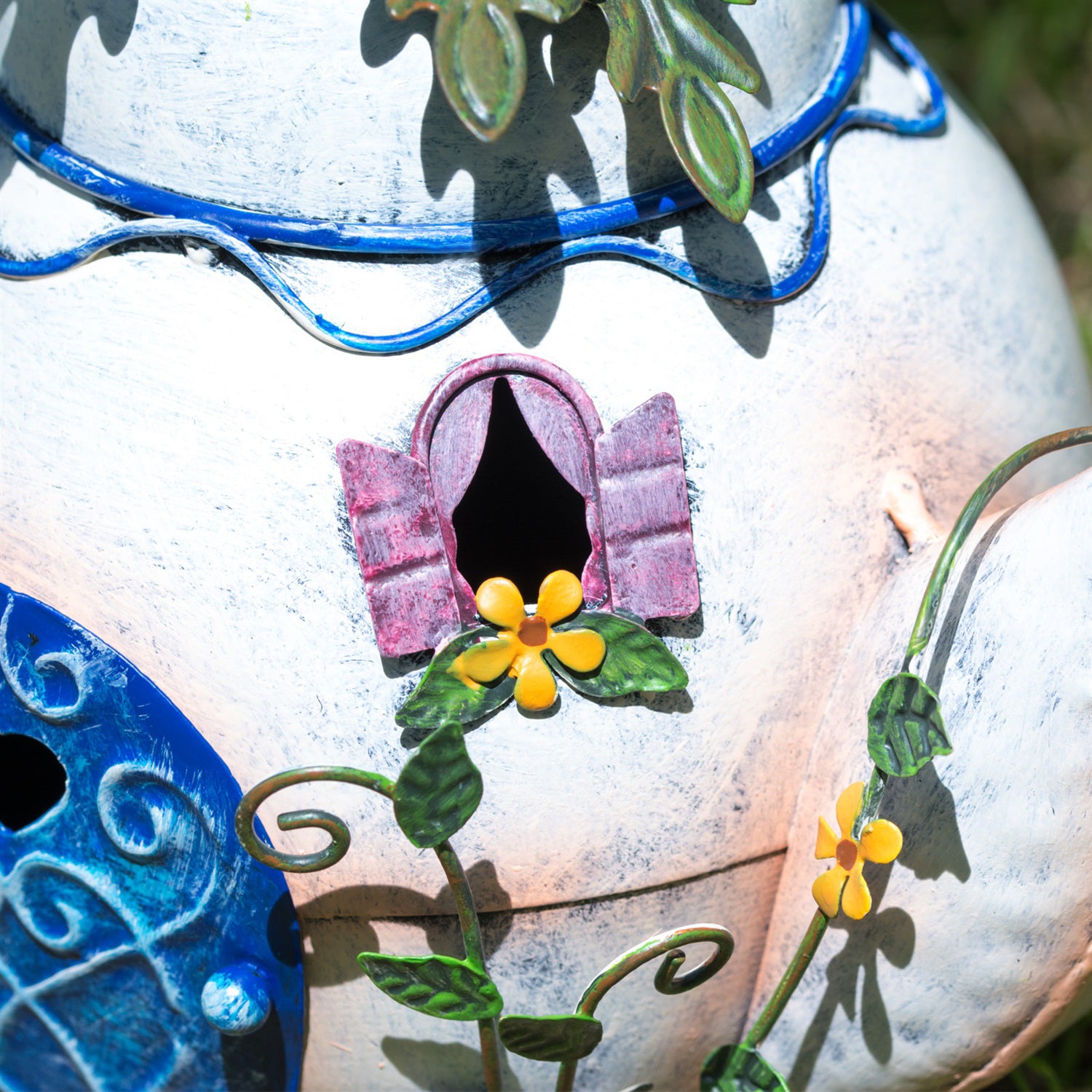 Secret Garden Teapot House Ornament