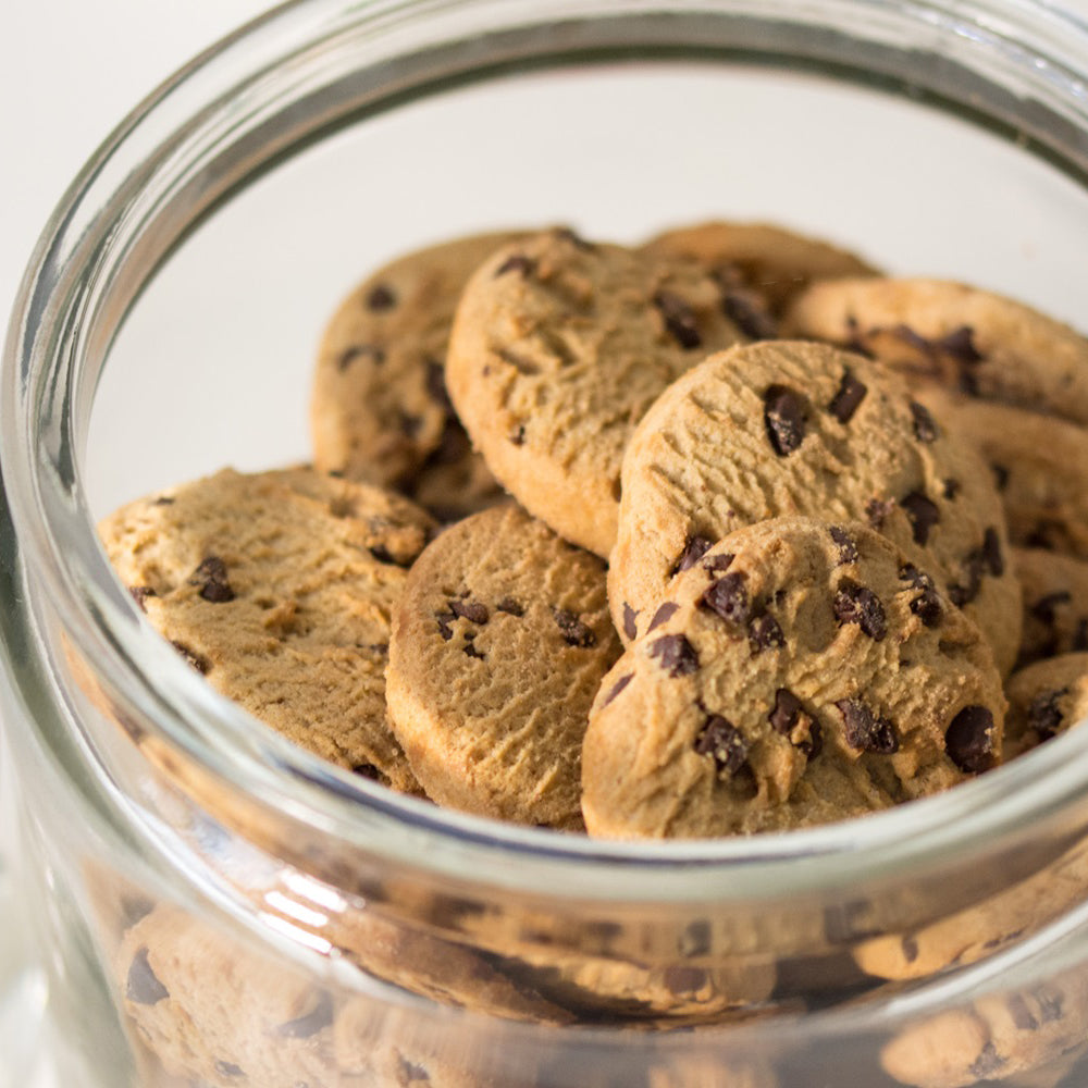 2 Litre Glass Biscuit Jar