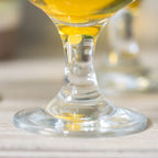 Set Of 4 Stemmed Tall 35cl Beer Glasses