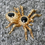 Gold Jewelled Spider Ornament