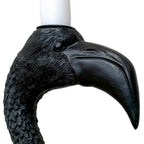 Black Flamingo Bird Candlestick Holder