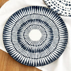 6-teiliges mediterranes Speiseteller-Set 27 cm