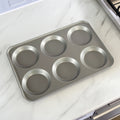 Set Of 2 Non-Stick 6 Hole Yorkshire Pudding Trays