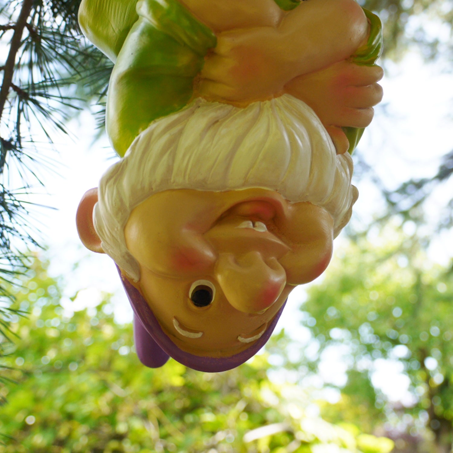 Rope Hanging Gnome Garden Ornament B
