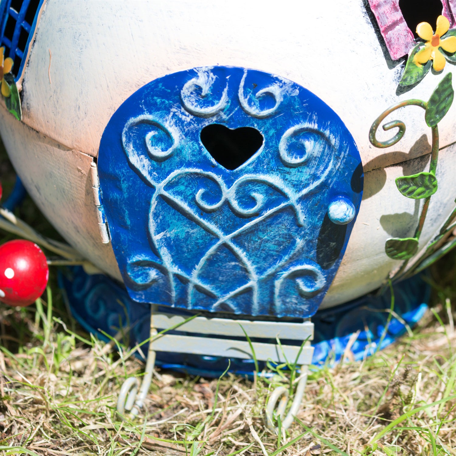 Secret Garden Teapot House Ornament