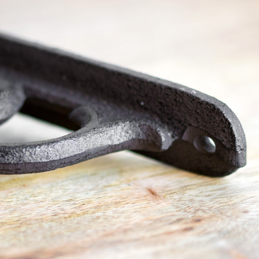 Set Of 2 Curved Cast Iron Shelf Brackets