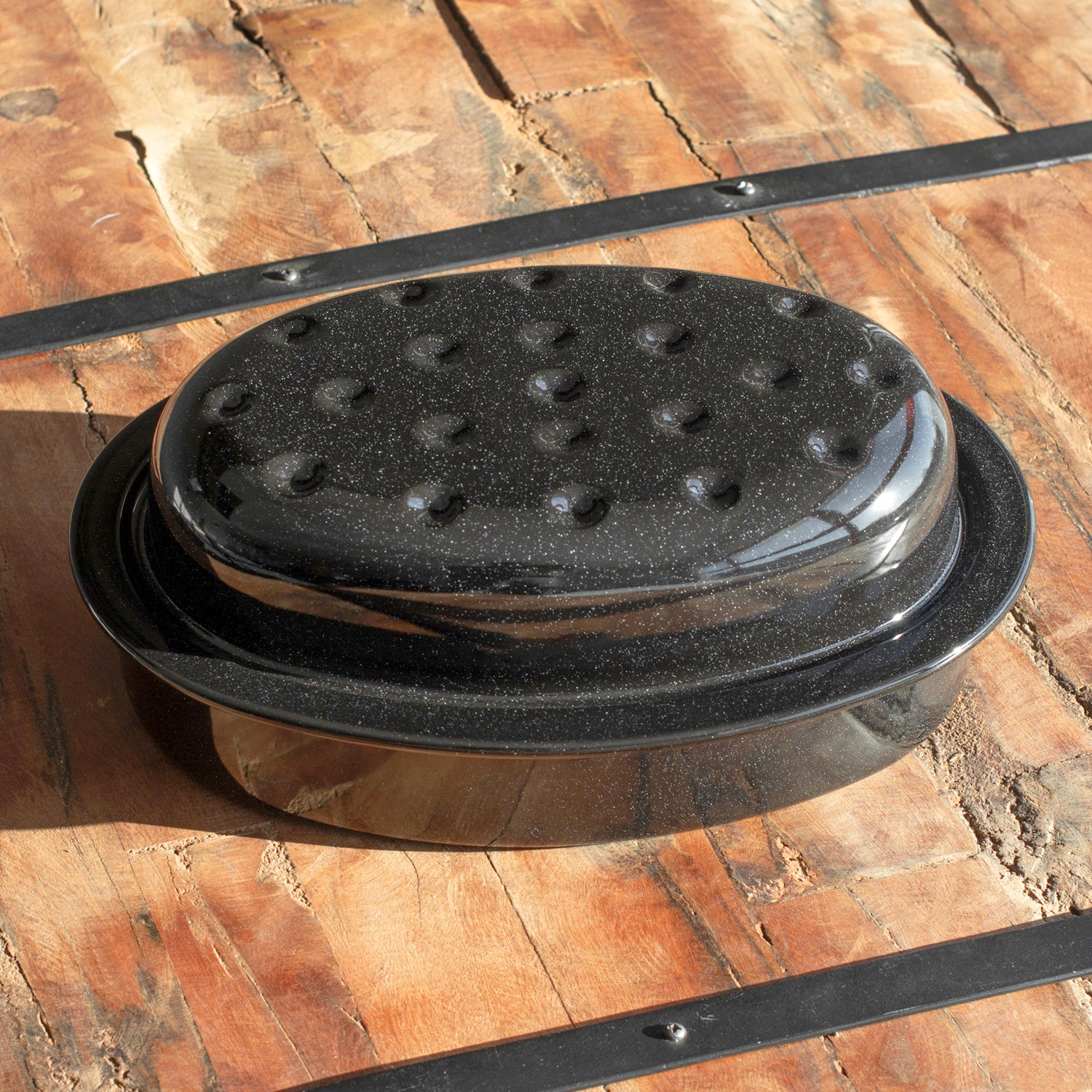 Oval Self Basting Roaster Tin