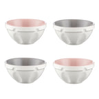 Set of 4 Pastel Ceramic Food Prep Bowls
