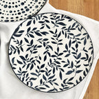 6-teiliges mediterranes Speiseteller-Set 27 cm