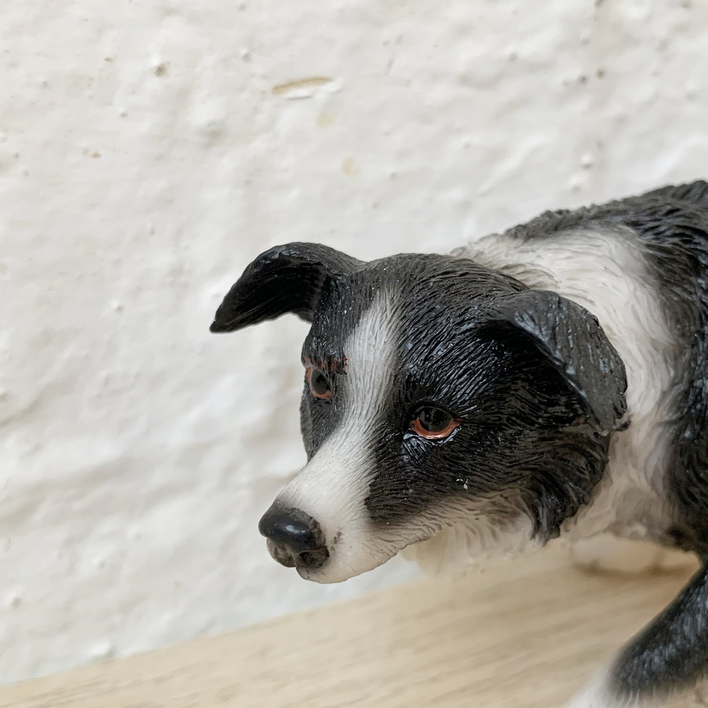 Crouching Sheepdog Figurine