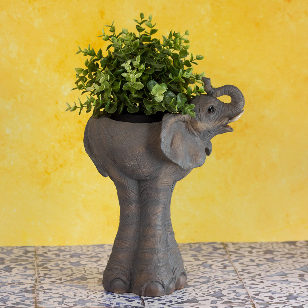 Tall Elephant Planter