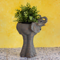 Tall Elephant Planter