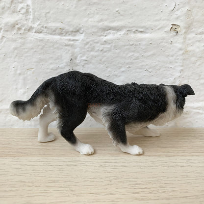 Crouching Sheepdog Figurine