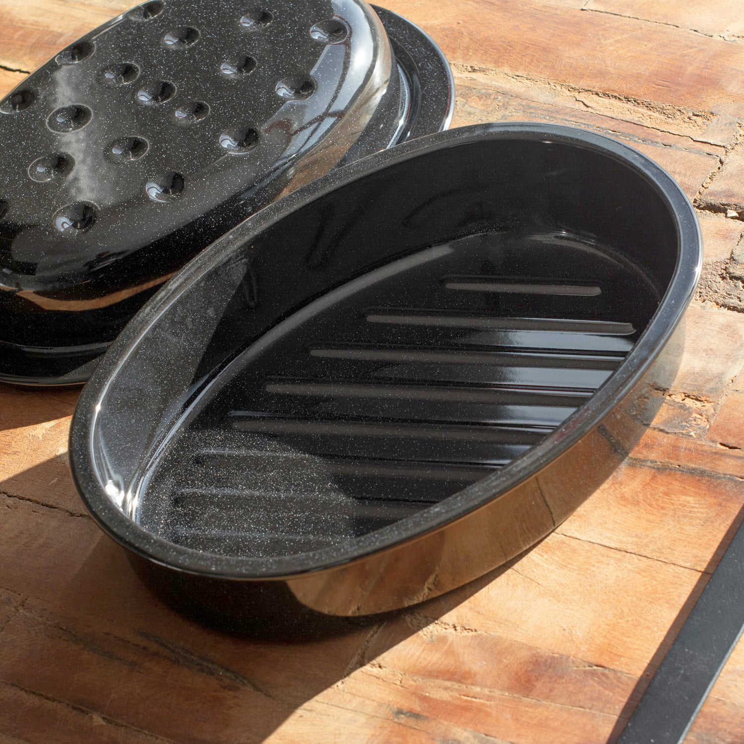 Oval Self Basting Roaster Tin