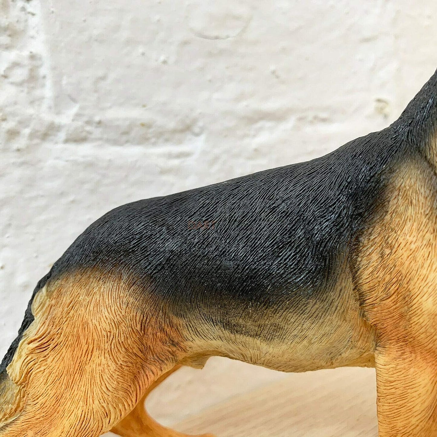 Brown Alsation Dog Figurine