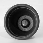 Set Of 2 Slate Black Bell Planters