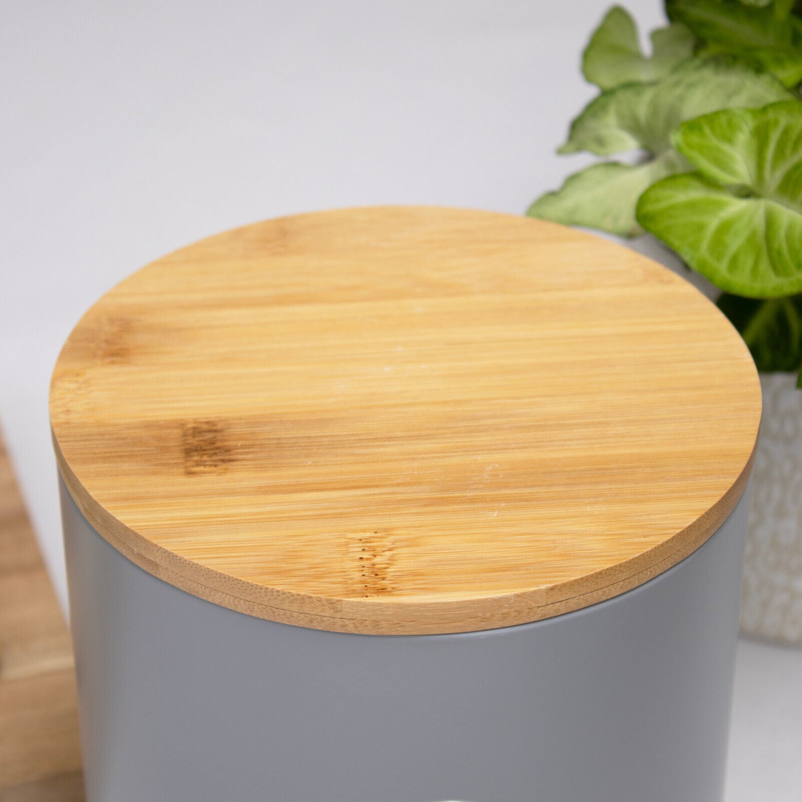 Retro Grey 3 Litre Cookie Jar