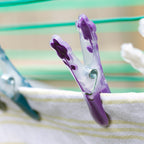 Pack of 48 Extra Strong Soft Grip Flower Laundry Pegs