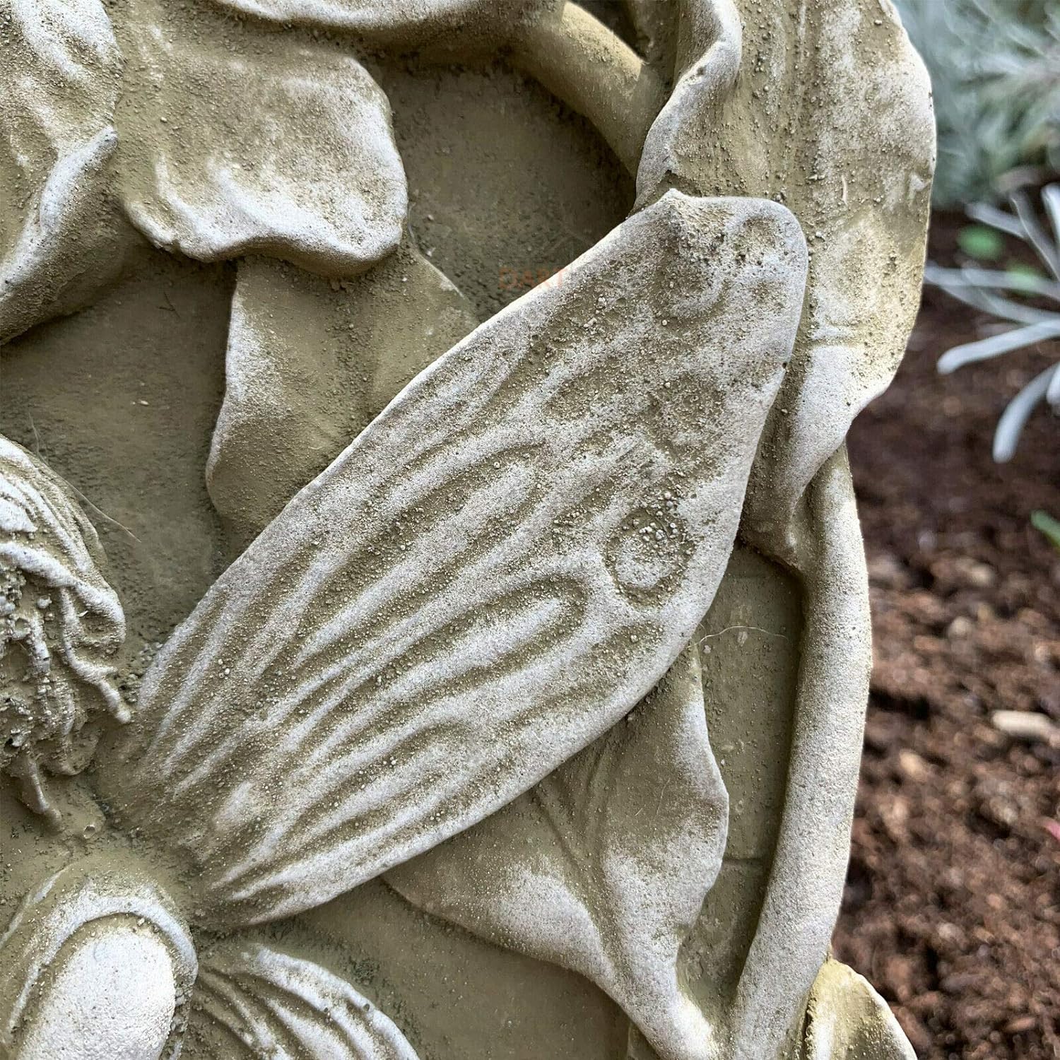 Stone Fairy Resting Wall Plaque