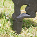 Cast Iron No Fouling Dog Sign