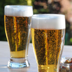 Set of 4 Tall Beer Glasses 53cl