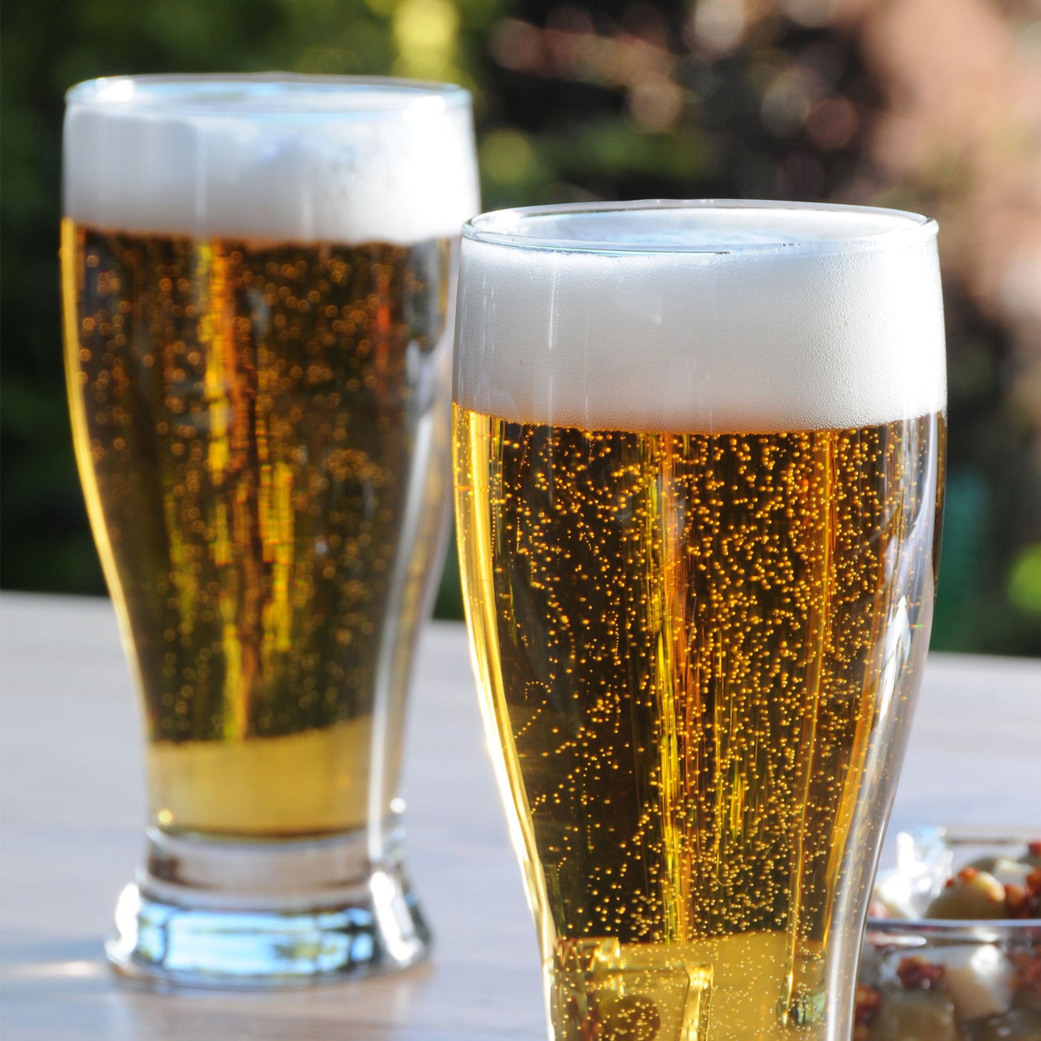 Set of 4 Tall Beer Glasses 53cl