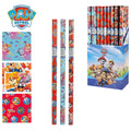 3x sortiertes Paw Patrol Geschenkpapier