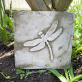 Stone Dragonfly Wall Plaque
