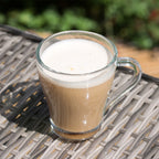 Set Of 4 Clear Glass Mugs