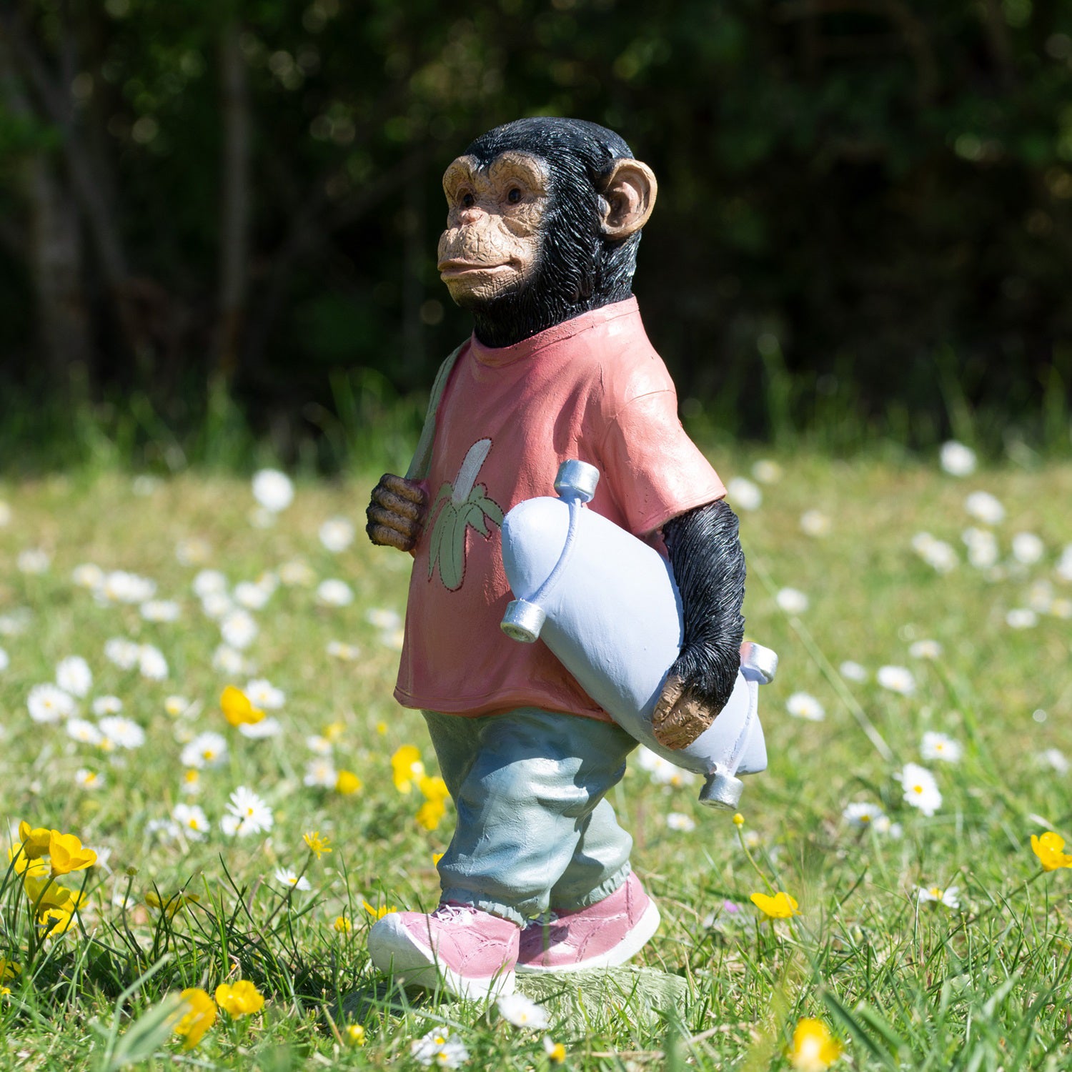 Skater Monkey Ornament