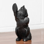 Cast Iron Black Cat Doorstop