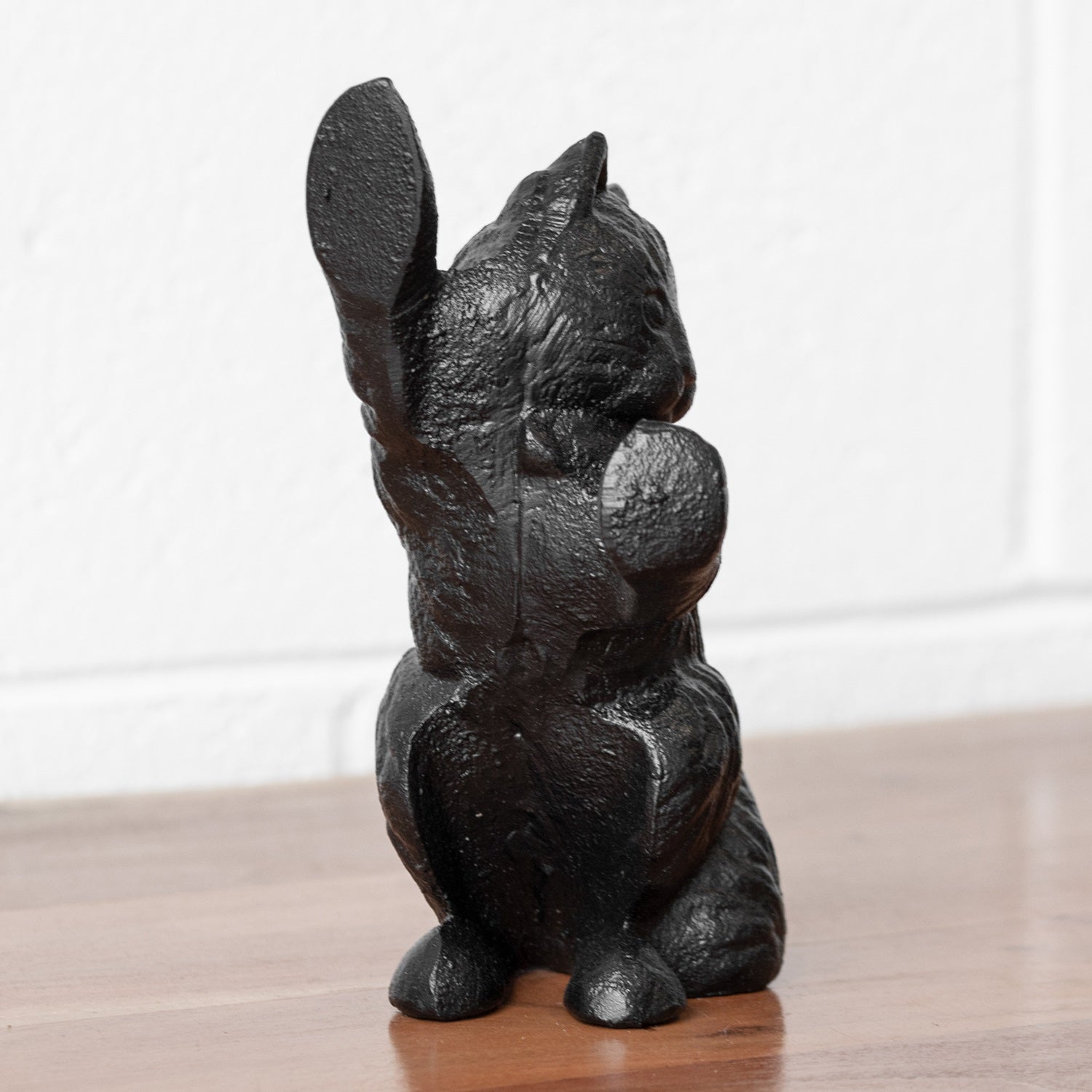Cast Iron Black Cat Doorstop