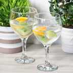 Set Of 2 Gin Balloon Glasses 65cl