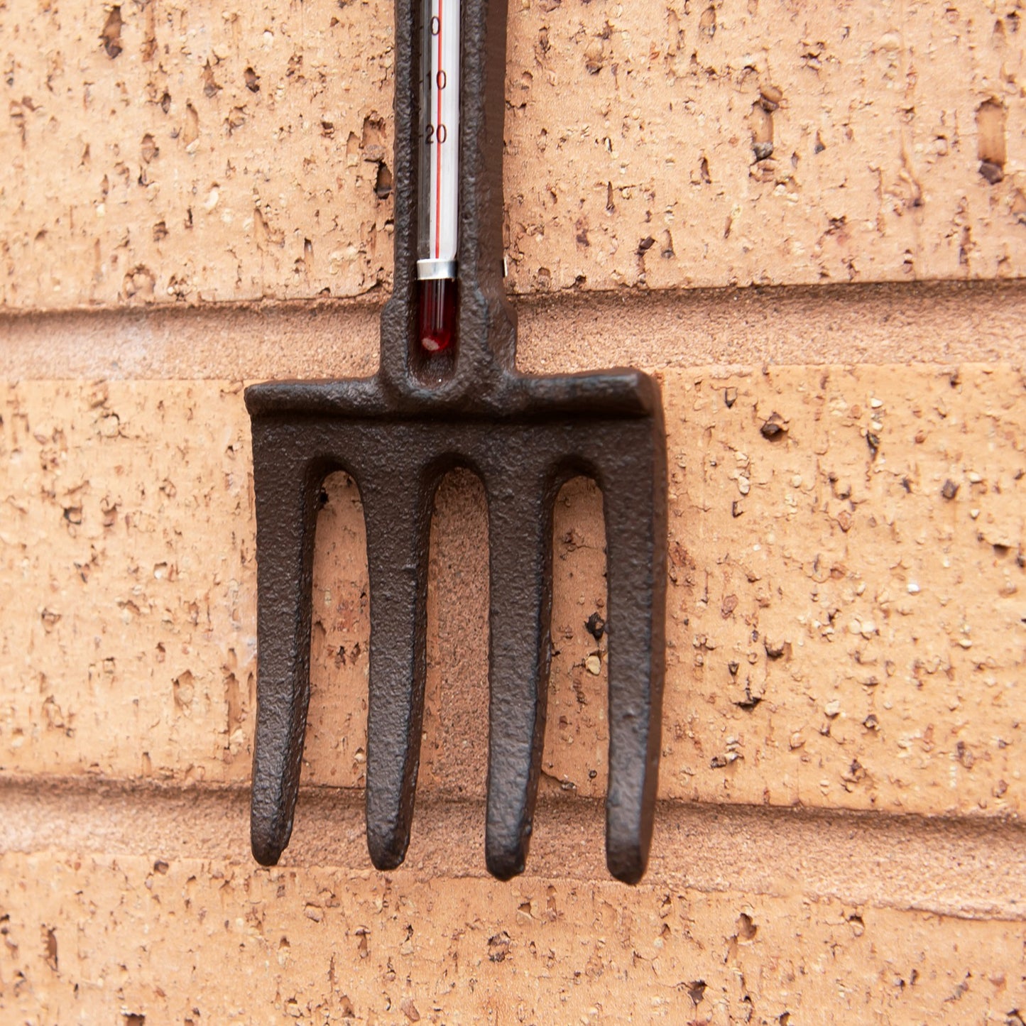 Cast Iron Garden Fork Thermometer