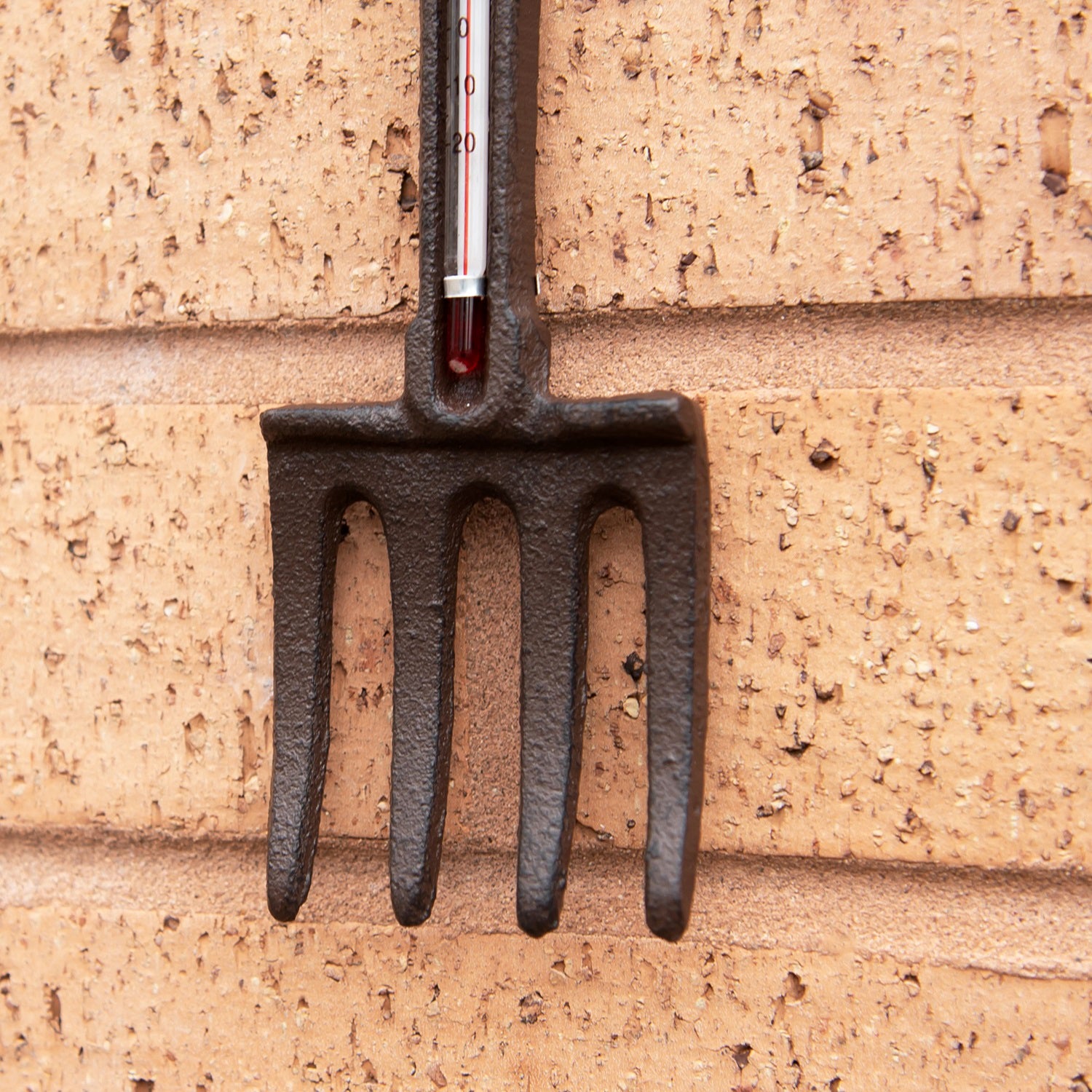 Cast Iron Garden Fork Thermometer