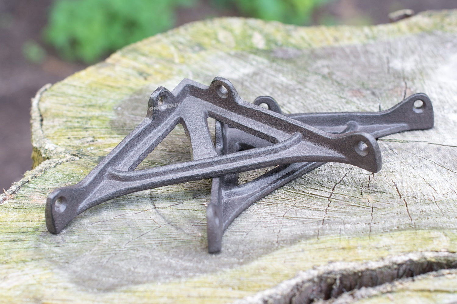 Set Of 2 Cast Iron Brackets