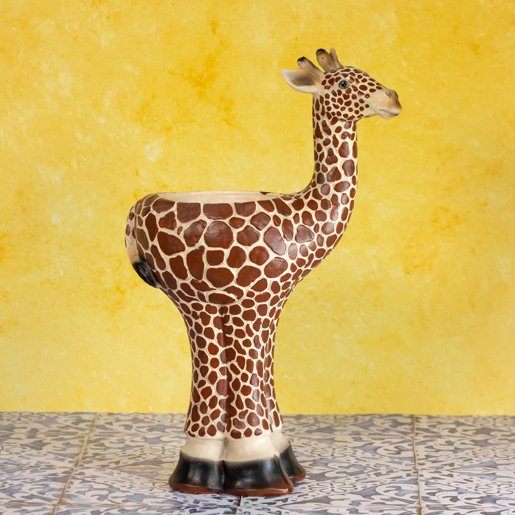 Tall Giraffe Planter