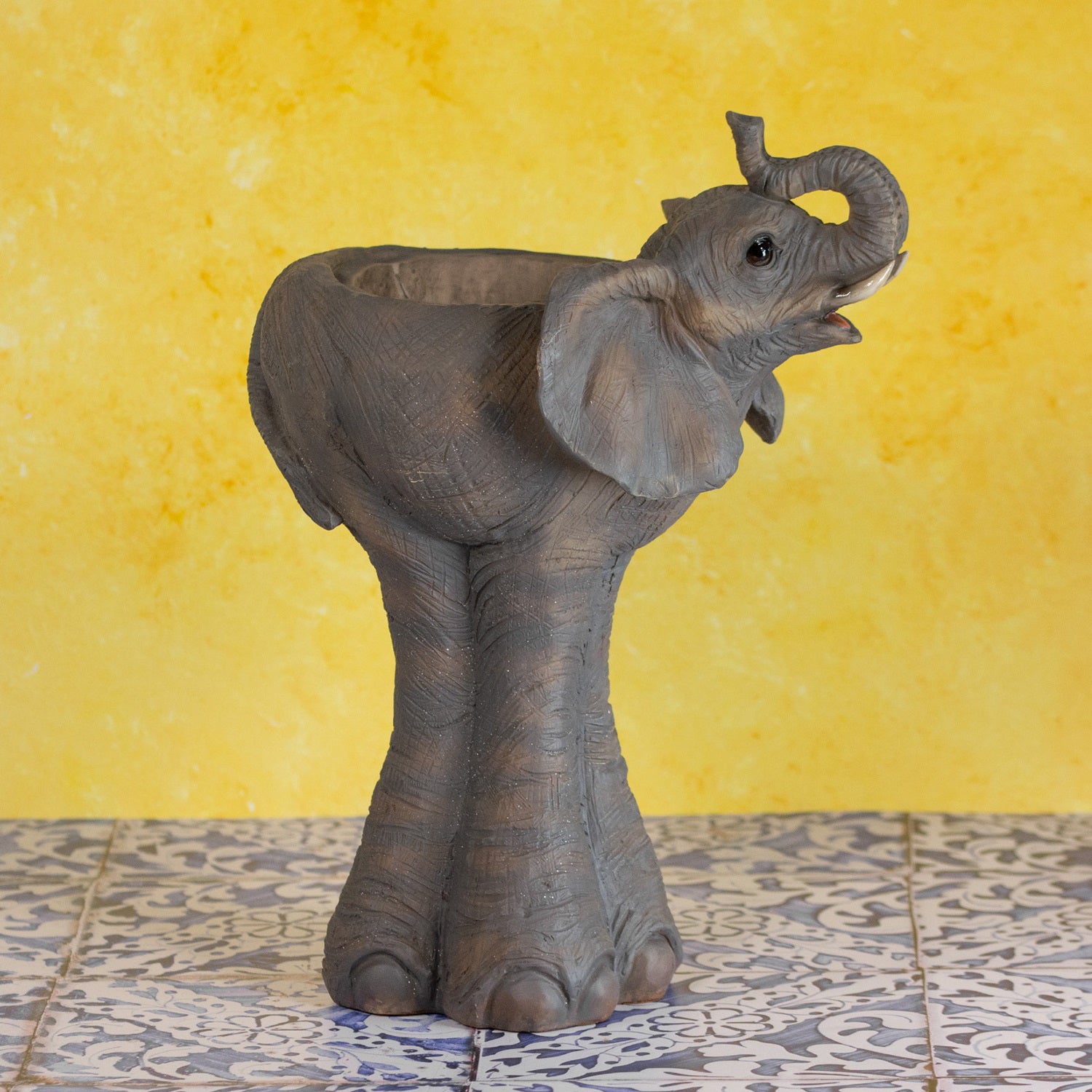 Tall Elephant Planter