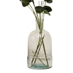 Recycled Glass Honeycomb Bottle Vase