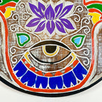 Round Hand Of Fatima Wall Plaque