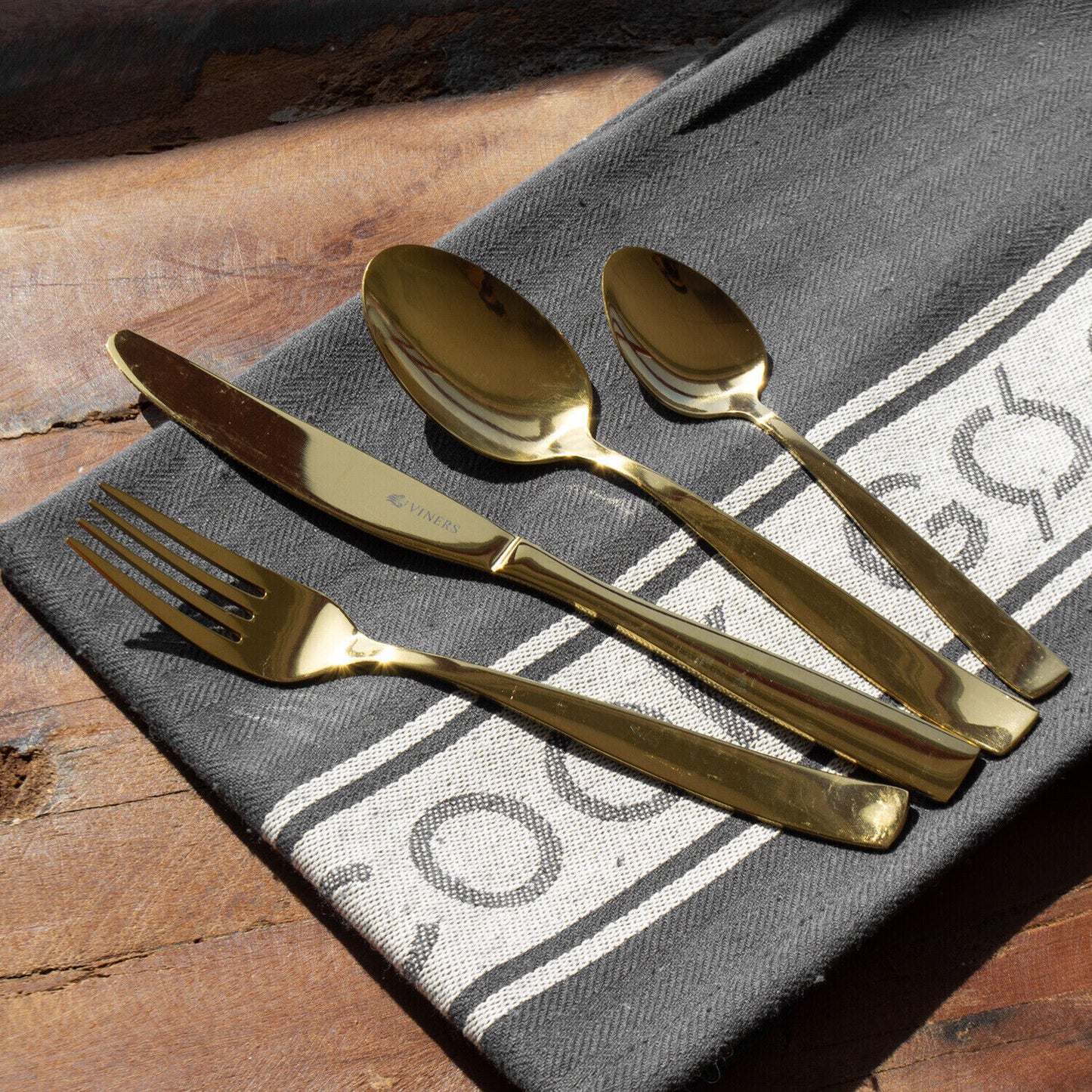 Viners Gold 16 Piece Cutlery Set