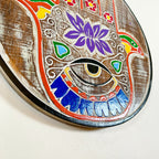 Round Hand Of Fatima Wall Plaque