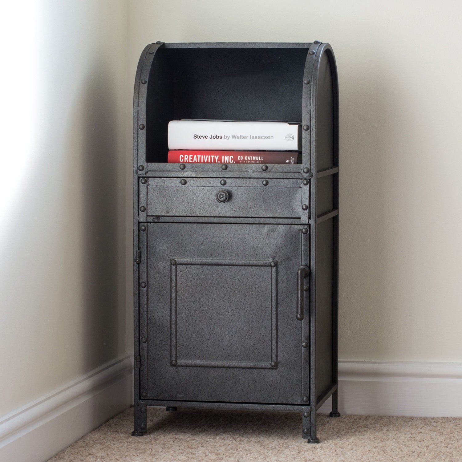 Tall Industrial Display Cabinet