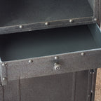 Tall Industrial Display Cabinet