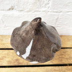 Grey Ceramic Cap Mushroom Ornament