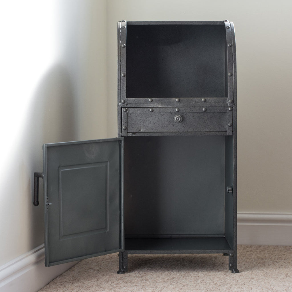 Tall Industrial Display Cabinet