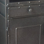 Tall Industrial Display Cabinet