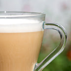 Set Of 4 Clear Glass Mugs