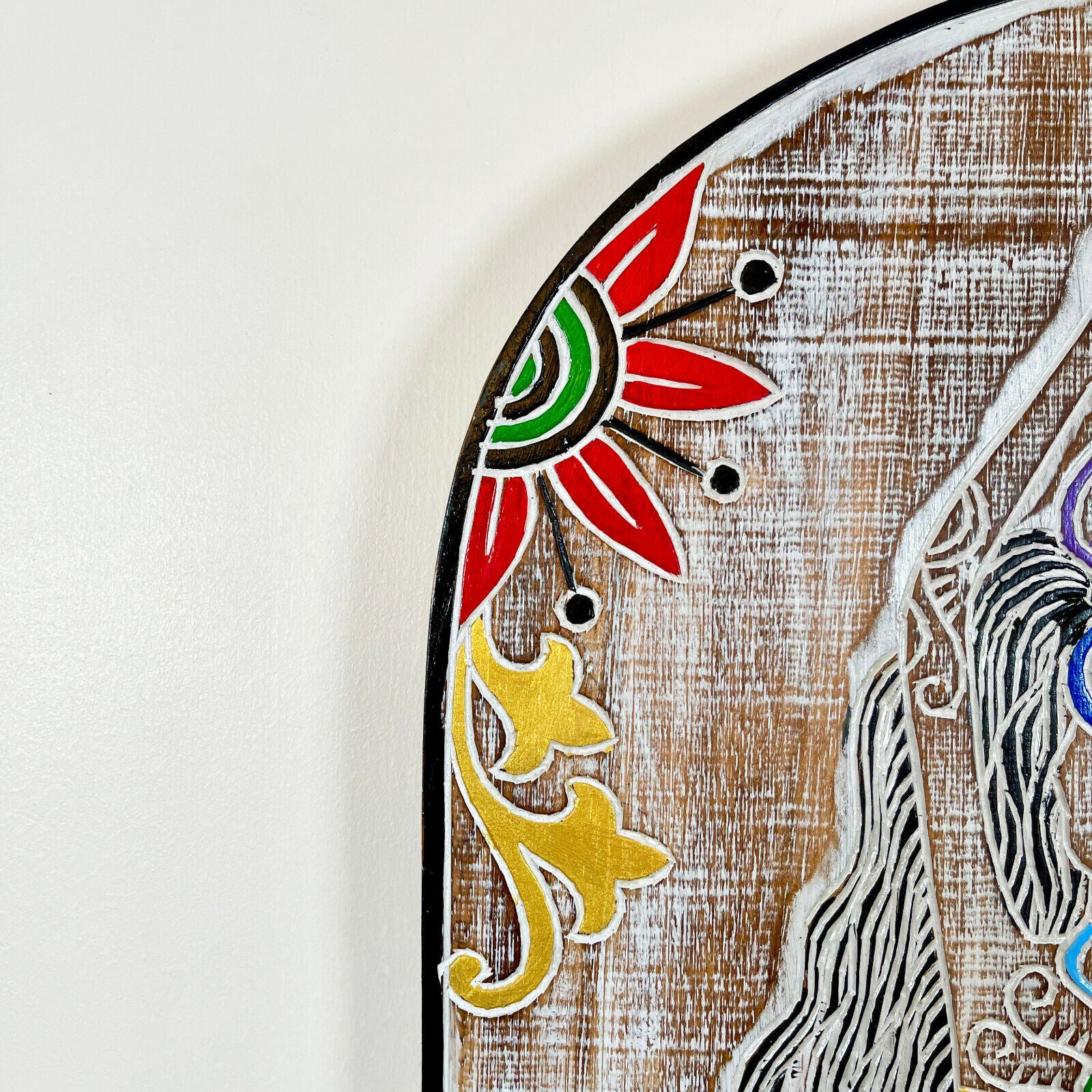 Arch Chakra Wooden Wall Plaque