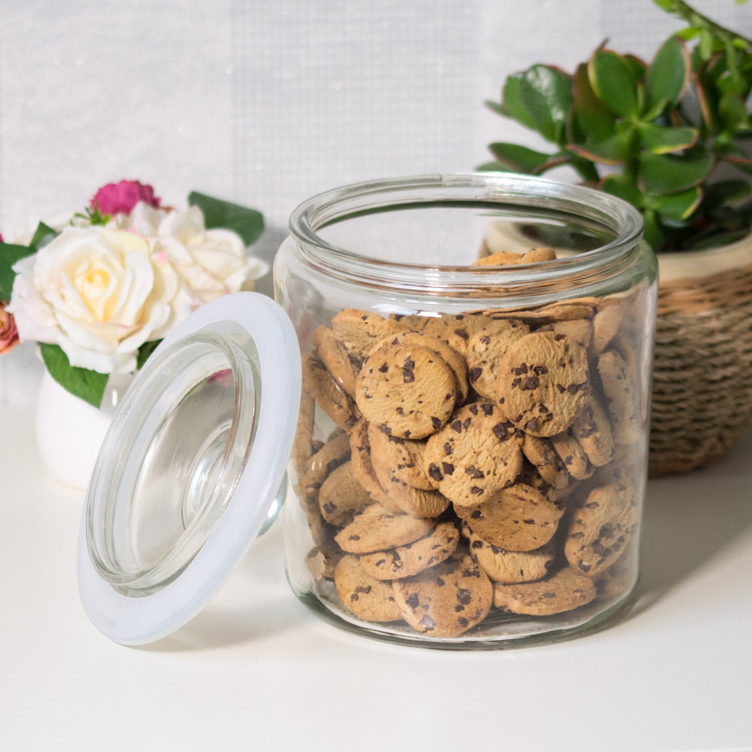 4 Litre Glass Storage Jar